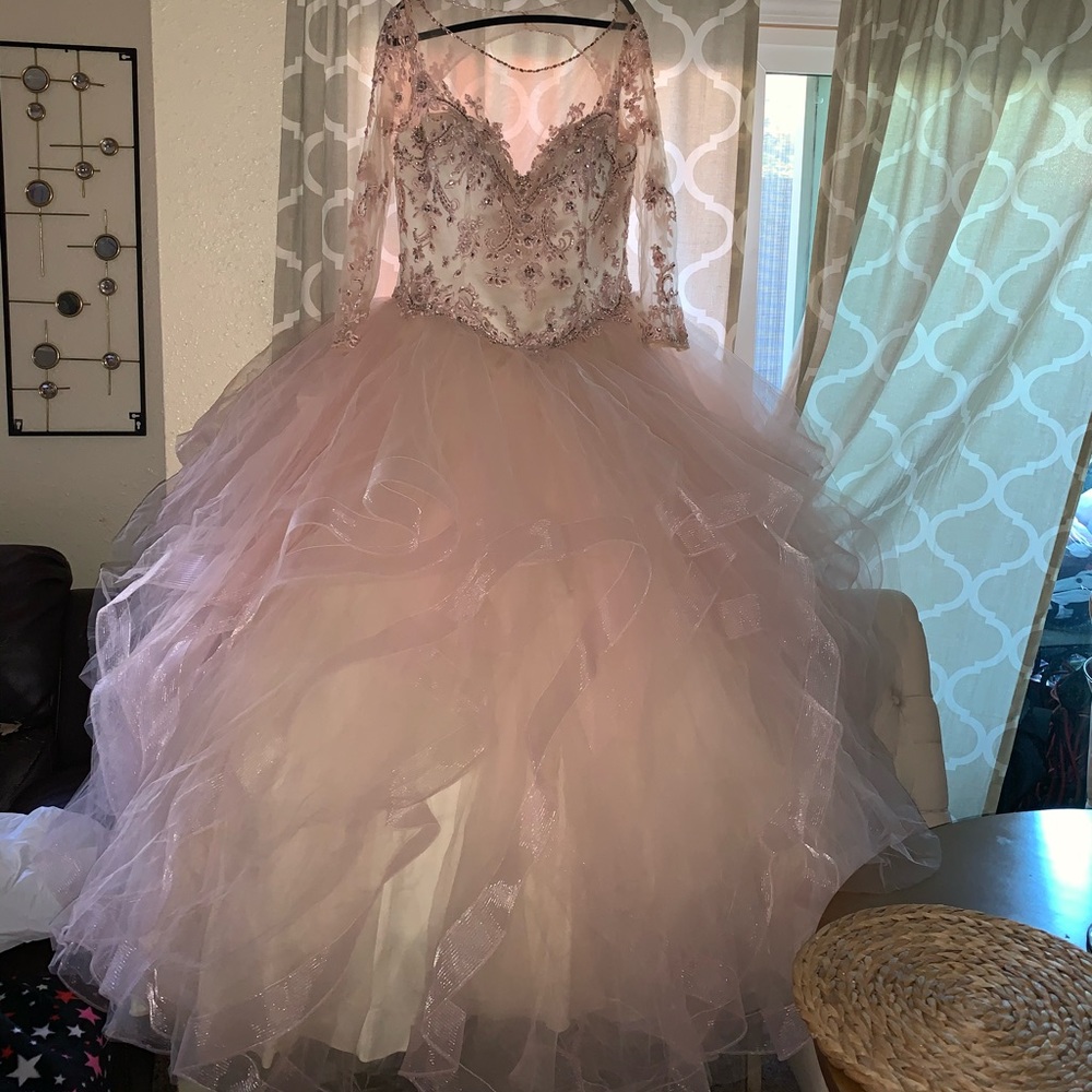 Morilee quinceanera dress and doll